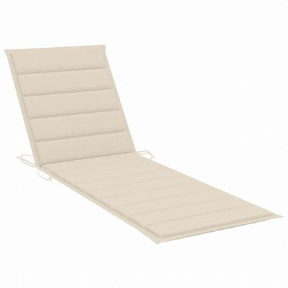 vidaXL 2人掛けガーデンサンラウンジャー クッション付き アカシア無垢材家具 アウトドア家具 屋外椅子 サンラウンジャー(代引不可)