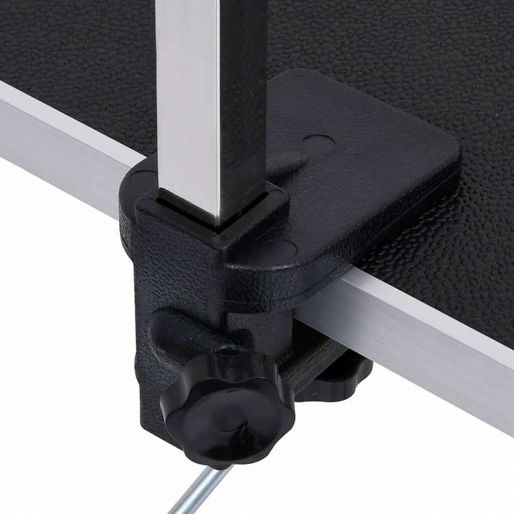 vidaXL 犬用トリミングテーブル 調整可能 ループ2点&バスケット付き動物&ペット用品 ペット用品 ペットケア用品(代引不可)