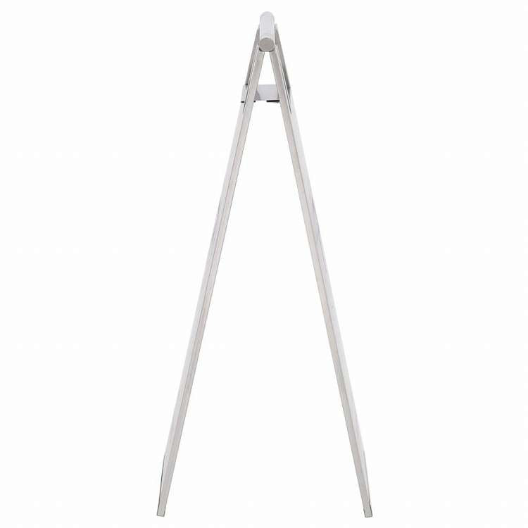 vidaXL 折りたたみ 水濡れ足元注意サイン ステンレススチールビジネス&工業用 標識・サイン 安全警告標識(代引不可)