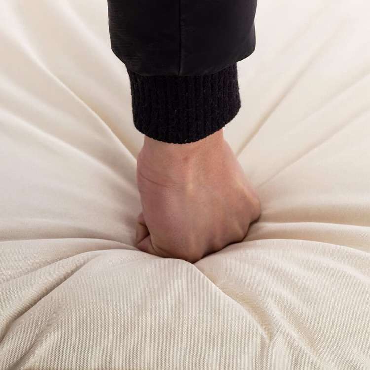 vidaXL 折りたたみサンラウンジャー オックスフォード生地 クリームホワイト家具 アウトドア家具 屋外椅子 サンラウンジャー(代引不可)