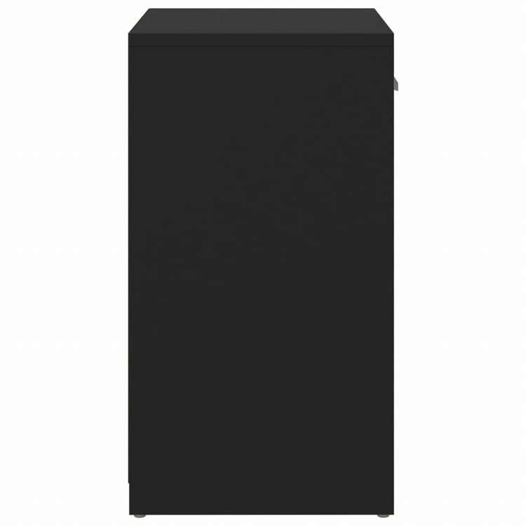 vidaXL シューズベンチ ブラック 94.5x31x57cm エンジニアリングウッドホーム&ガーデン 家事用品 収納&オーガナイザー 衣類・ワードローブ収納 シューズラック・整理収納(代引不可)