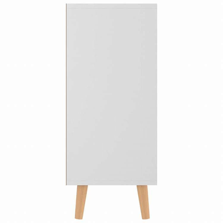 vidaXL サイドボード ホワイト 90x30x72 cm エンジニアリングウッド家具 キャビネット&収納 サイドボード(代引不可)