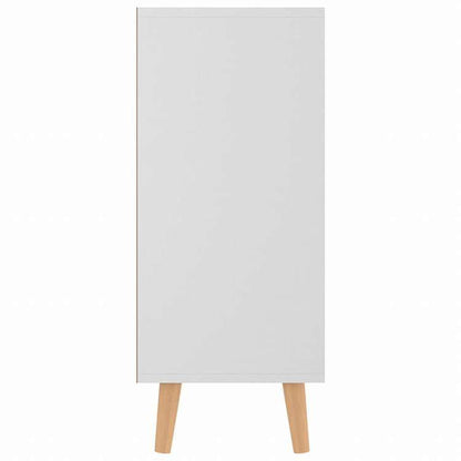 vidaXL サイドボード ホワイト 90x30x72 cm エンジニアリングウッド家具 キャビネット&収納 サイドボード(代引不可)