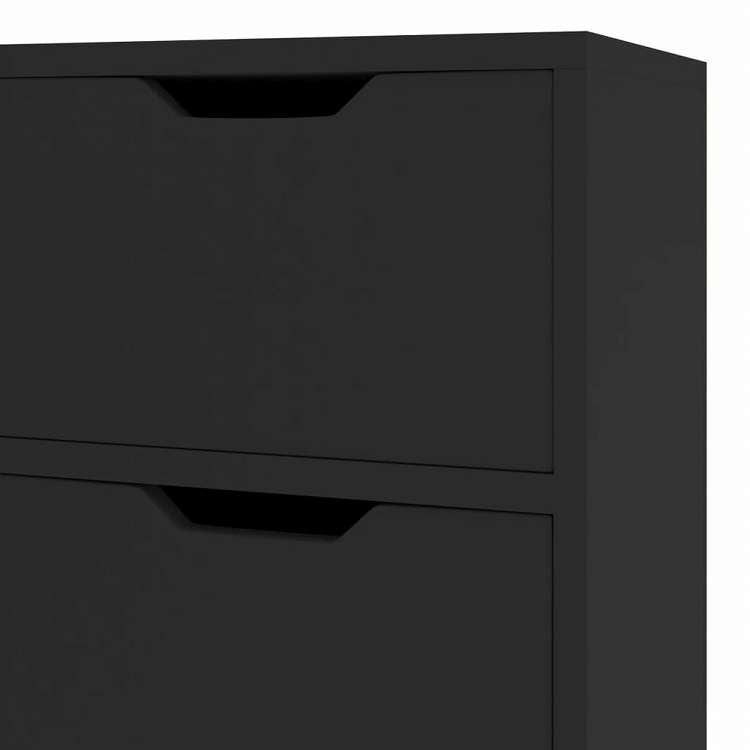 vidaXL サイドボード ブラック 90x30x72cm エンジニアリングウッド家具 キャビネット&収納 サイドボード(代引不可)