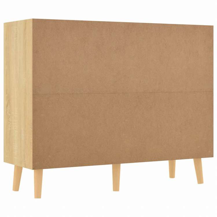 vidaXL サイドボード ソノマオーク 90x30x72cm エンジニアリングウッド家具 キャビネット&収納 サイドボード(代引不可)