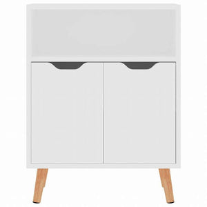 vidaXL サイドボード ホワイト 60x30x72cm エンジニアリングウッド家具 キャビネット&収納 サイドボード(代引不可)
