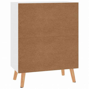 vidaXL サイドボード ホワイト 60x30x72cm エンジニアリングウッド家具 キャビネット&収納 サイドボード(代引不可)