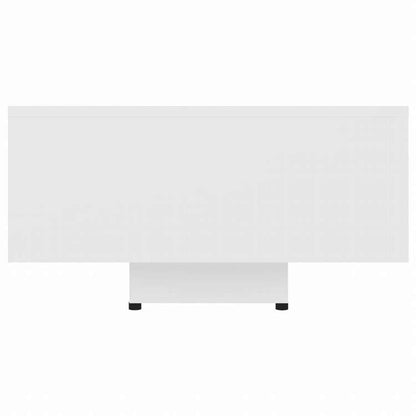 vidaXL コーヒーテーブル ホワイト 85x55x31 cm エンジニアリングウッド家具 テーブル アクセントテーブル コーヒーテーブル(代引不可)