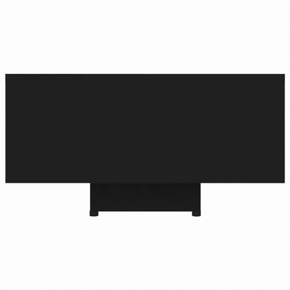 vidaXL コーヒーテーブル ブラック 85x55x31 cm エンジニアリングウッド家具 テーブル アクセントテーブル コーヒーテーブル(代引不可)