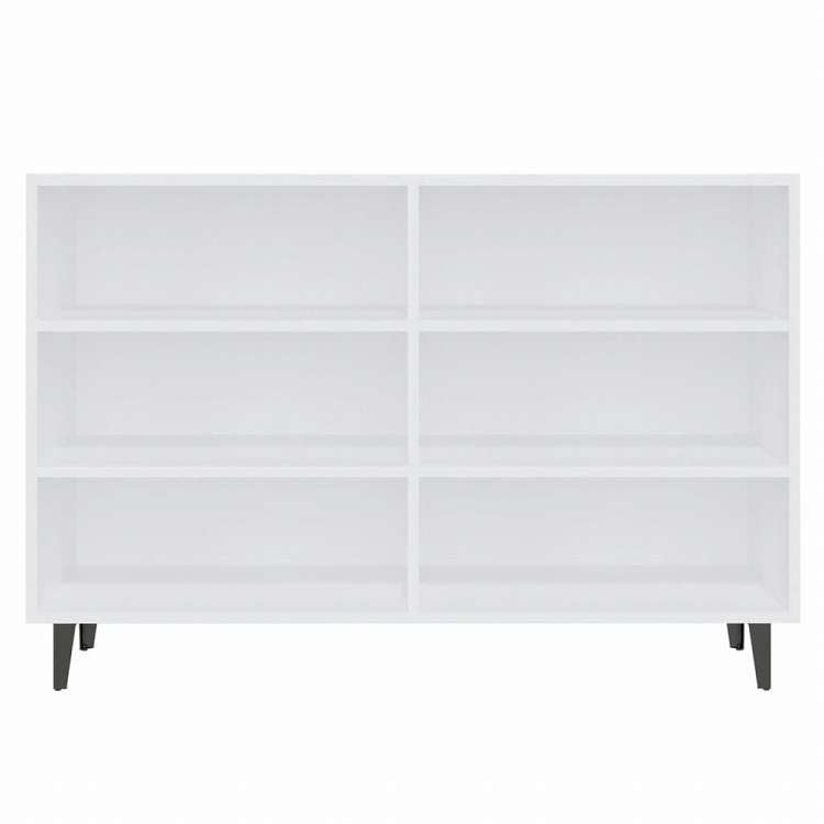 vidaXL サイドボード ホワイト 103.5x35x70cm エンジニアリングウッド家具 キャビネット&収納 サイドボード(代引不可)