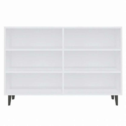 vidaXL サイドボード ホワイト 103.5x35x70cm エンジニアリングウッド家具 キャビネット&収納 サイドボード(代引不可)