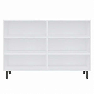 vidaXL サイドボード ホワイト 103.5x35x70cm エンジニアリングウッド家具 キャビネット&収納 サイドボード(代引不可)