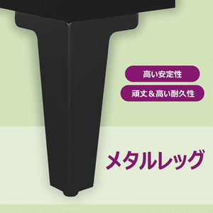 vidaXL 806041 vidaXL サイドボード ブラック 103.5x35x70cm エンジニアリングウッド家具 キャビネット&収納 サイドボード(代引不可)