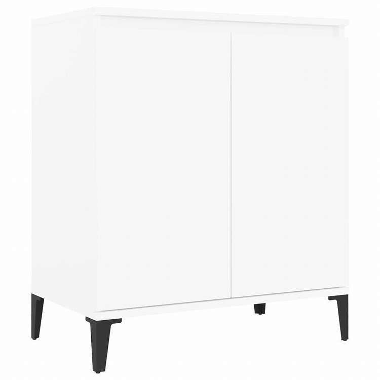 vidaXL サイドボード ホワイト 60x35x70cm エンジニアリングウッド家具 キャビネット&収納 サイドボード(代引不可)