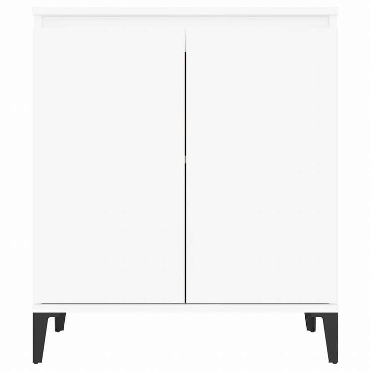 vidaXL サイドボード ホワイト 60x35x70cm エンジニアリングウッド家具 キャビネット&収納 サイドボード(代引不可)