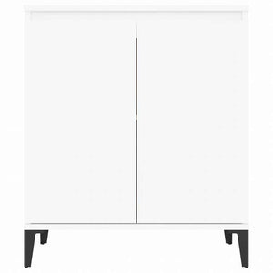 vidaXL サイドボード ホワイト 60x35x70cm エンジニアリングウッド家具 キャビネット&収納 サイドボード(代引不可)