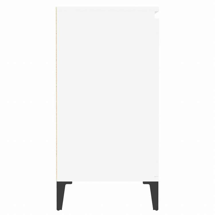 vidaXL サイドボード ホワイト 60x35x70cm エンジニアリングウッド家具 キャビネット&収納 サイドボード(代引不可)