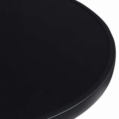 vidaXL ビストロ 3点セット アルミ製&合成繊維 ブラック家具 アウトドア家具 屋外家具セット(代引不可)