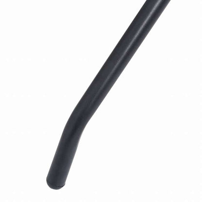 vidaXL ビストロ 3点セット アルミ製&合成繊維 ブラック家具 アウトドア家具 屋外家具セット(代引不可)