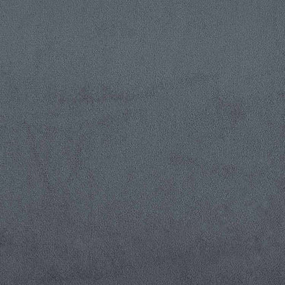 vidaXL リラックスチェア スツール付 ダークグレー ベルベット家具 チェア アームチェア・リクライニングチェア・スリーピングチェア(代引不可)