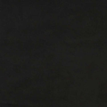 vidaXL ロッキングチェア スツール付 ブラック ベルベット家具 チェア ロッキングチェア(代引不可)