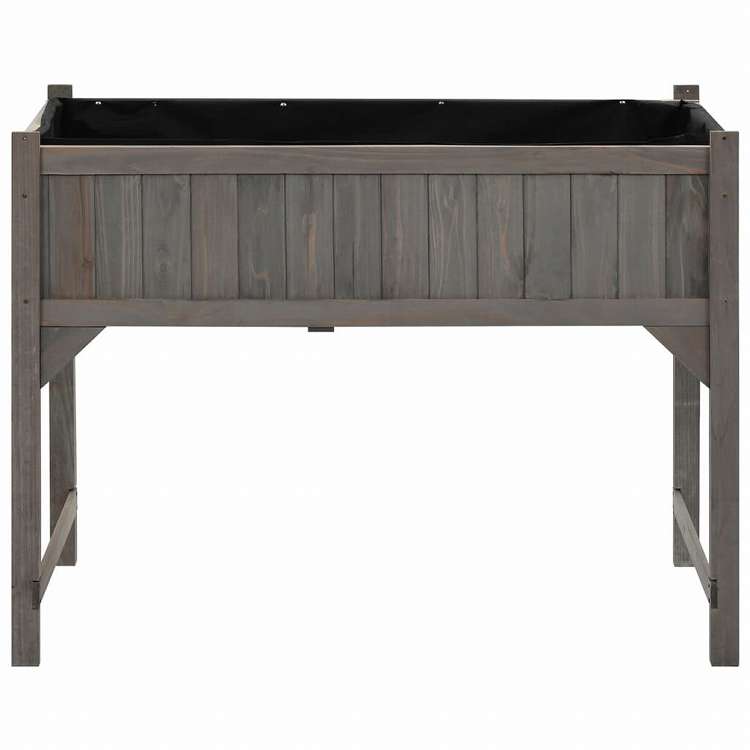 vidaXL 温室付きレイズドベッド 110x54x120 cm モミ無垢材ホーム&ガーデン 芝&ガーデン ガーデニング 鉢植え・プランター(代引不可)