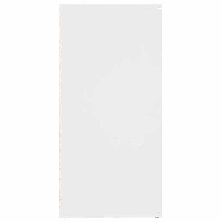 vidaXL サイドボード ホワイト 160x36x75cm エンジニアリングウッド (2x805770)家具 キャビネット&収納 サイドボード(代引不可)