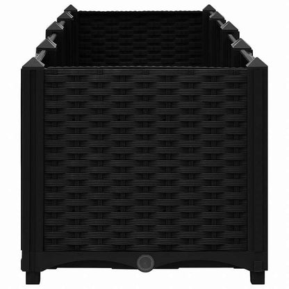 vidaXL レイズドベッド 160x40x38cm ポリプロピレン製ホーム&ガーデン 芝&ガーデン ガーデニング 鉢植え・プランター(代引不可)