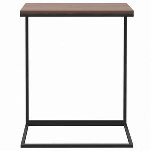 vidaXL サイドテーブル ブラック 55x35x66cm エンジニアリングウッド家具 テーブル アクセントテーブル コーヒーテーブル(代引不可)