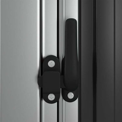 vidaXL ガーデン納屋 118.5x97x209.5cm 亜鉛メッキ鋼製 アントラシートホーム&ガーデン 芝&ガーデン アウトドアリビング アウトドアストラクチャー 日除け・ガレージ・カーポート(代引不可)