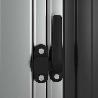 vidaXL ガーデン 自転車小屋 180.5x97x209.5cm 亜鉛メッキ鋼製 アントラシートホーム&ガーデン 芝&ガーデン アウトドアリビング アウトドアストラクチャー 日除け・ガレージ・カーポート(代引不可)