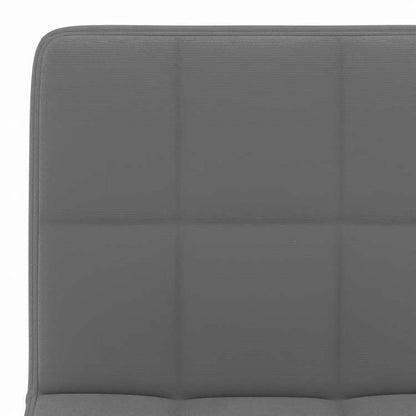 vidaXL バースツール 2点 ダークグレー ベルベット製家具 チェア テーブル・バースツール(代引不可)