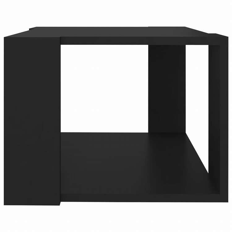vidaXL コーヒーテーブル ブラック 40x40x30cm エンジニアリングウッド家具 テーブル アクセントテーブル コーヒーテーブル(代引不可)