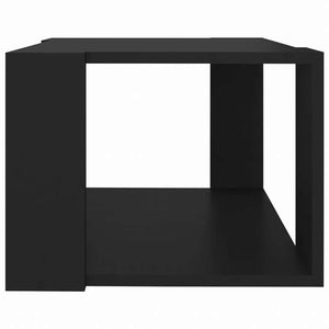 vidaXL コーヒーテーブル ブラック 40x40x30cm エンジニアリングウッド家具 テーブル アクセントテーブル コーヒーテーブル(代引不可)