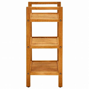 vidaXL 331745 vidaXL シューズラック 3段 50x27x60 cm オーク無垢材ホーム&ガーデン 家事用品 収納&オーガナイザー 衣類・ワードローブ収納 シューズラック・整理収納(代引不可)
