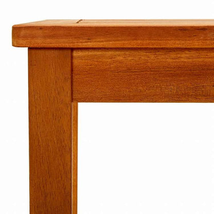 vidaXL ガーデンコーヒーテーブル 90x50x36cm アカシア無垢材家具 アウトドア家具 アウトドアテーブル(代引不可)