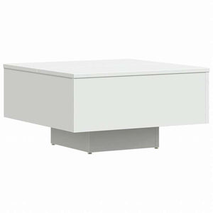 vidaXL コーヒーテーブル ホワイト 60x60x31.5 cm エンジニアリングウッド家具 テーブル アクセントテーブル コーヒーテーブル(代引不可)