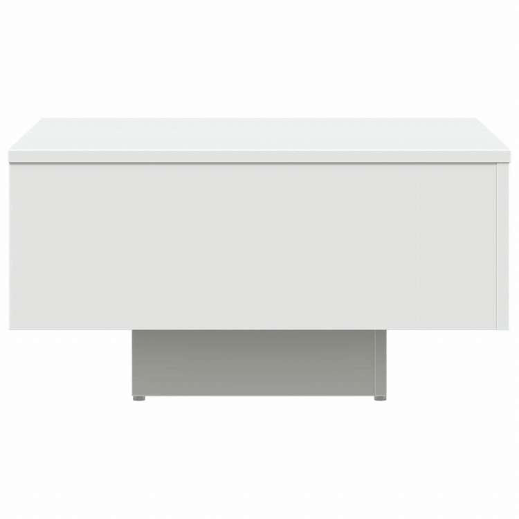 vidaXL コーヒーテーブル ホワイト 60x60x31.5 cm エンジニアリングウッド家具 テーブル アクセントテーブル コーヒーテーブル(代引不可)