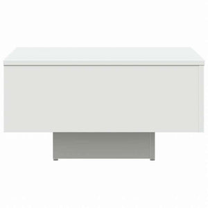 vidaXL コーヒーテーブル ホワイト 60x60x31.5 cm エンジニアリングウッド家具 テーブル アクセントテーブル コーヒーテーブル(代引不可)