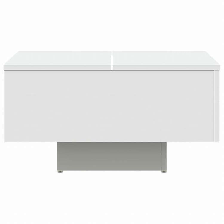 vidaXL コーヒーテーブル ホワイト 60x60x31.5 cm エンジニアリングウッド家具 テーブル アクセントテーブル コーヒーテーブル(代引不可)