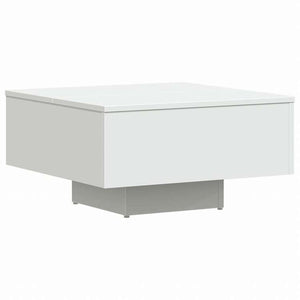 vidaXL コーヒーテーブル ホワイト 60x60x31.5 cm エンジニアリングウッド家具 テーブル アクセントテーブル コーヒーテーブル(代引不可)