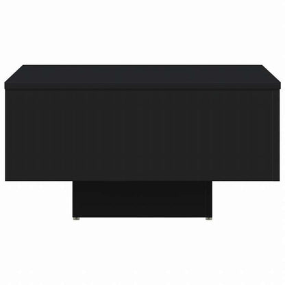 vidaXL コーヒーテーブル ブラック 60x60x31.5 cm エンジニアリングウッド家具 テーブル アクセントテーブル コーヒーテーブル(代引不可)