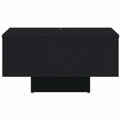 vidaXL コーヒーテーブル ブラック 60x60x31.5 cm エンジニアリングウッド家具 テーブル アクセントテーブル コーヒーテーブル(代引不可)