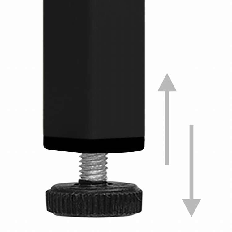 vidaXL 引き出しチェスト ブラック 80x35x101.5 cm スチール家具 キャビネット&収納 ドレッサー(代引不可)