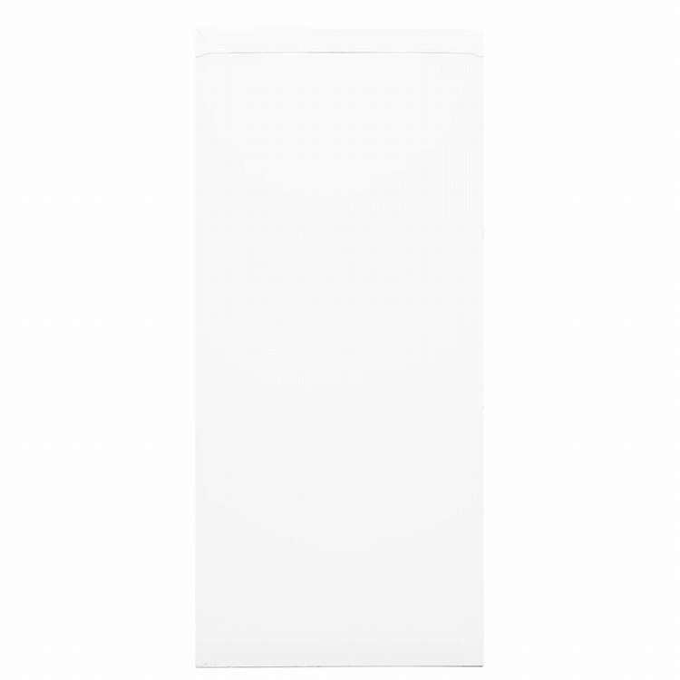 vidaXL スライドドアキャビネット ホワイト 90x40x90cm スチール家具 キャビネット&収納 収納キャビネット・ロッカー(代引不可)