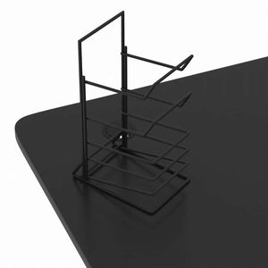 vidaXL ゲーミングデスク Y字型脚 ブラック 90x60x75 cm家具 オフィス家具 デスク(代引不可)