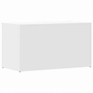 vidaXL 収納チェスト ホワイト 84x42x46 cm エンジニアリングウッド家具 キャビネット&収納 収納チェスト(代引不可)