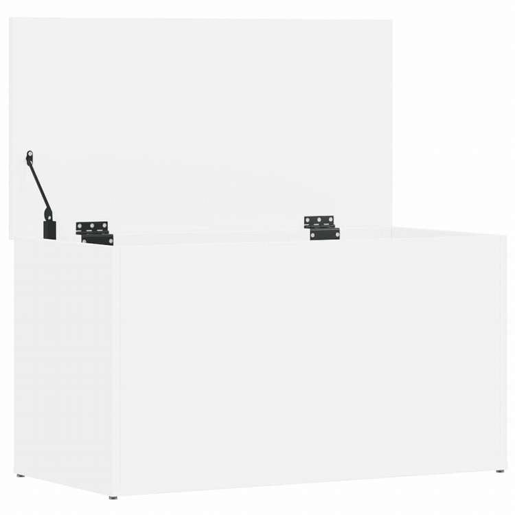vidaXL 収納チェスト ホワイト 84x42x46 cm エンジニアリングウッド家具 キャビネット&収納 収納チェスト(代引不可)