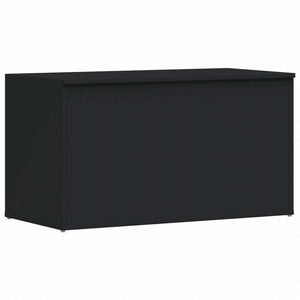 vidaXL 収納チェスト ブラック 84x42x46 cm エンジニアリングウッド家具 キャビネット&収納 収納チェスト(代引不可)