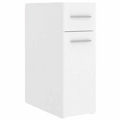 vidaXL 収納キャビネット 薬 ホワイト 20x45.5x60 cm エンジニアリングウッド家具 キャビネット&収納 収納キャビネット・ロッカー(代引不可)